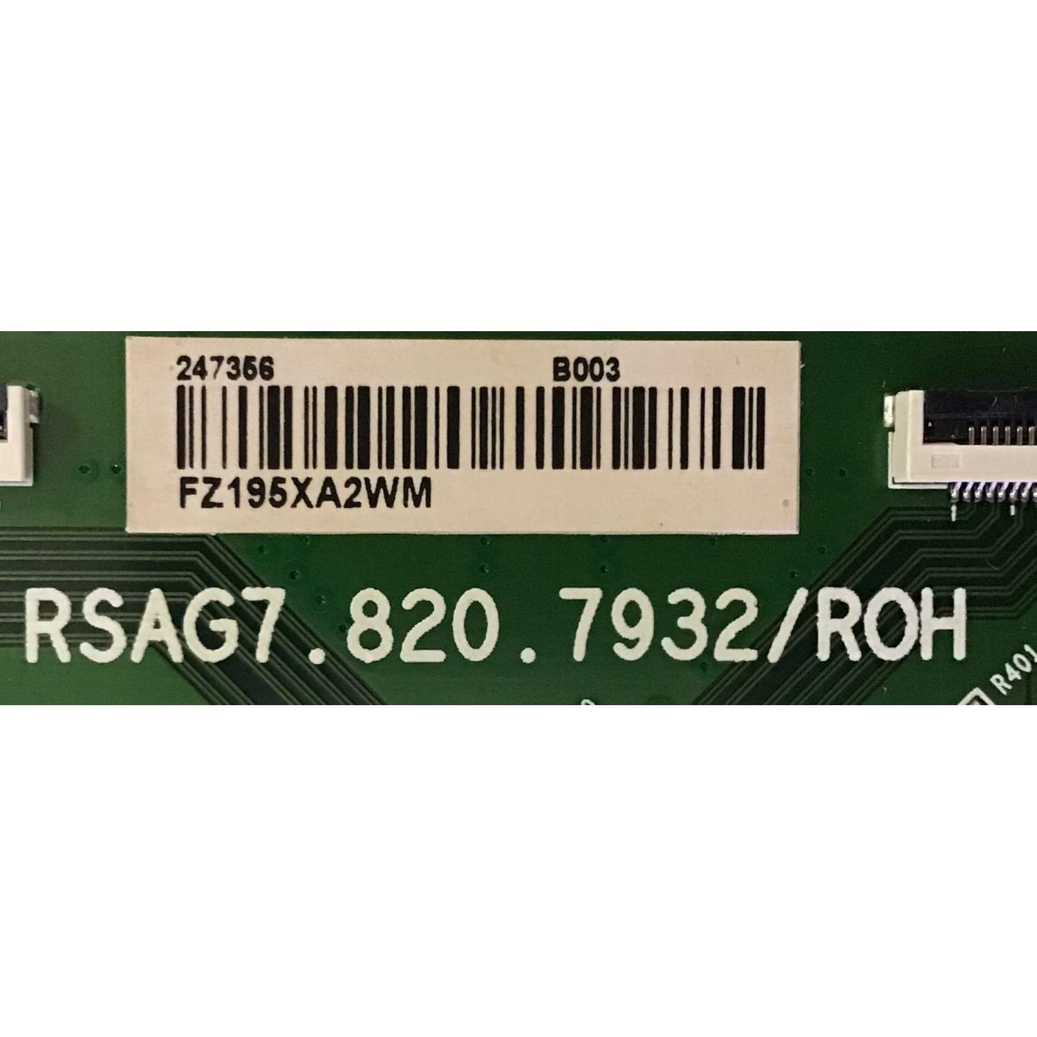 KIT DE TARJETAS PARAR TV SHARP / MAIN 253012 / RSAG7.820.8252/ROH / FUENTE 243936 / RSAG7.820.8718/ROH / T-CON 247356 / RSAG7.820.7932/ROH / PANEL HD550S1U51-TAL2B1\S0\GM\BBY\ROH / MODELO LC-55LBU711U - Imagen 4